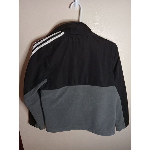 Youth Adidas Jacket Polar Fleece Two Toned - Picture 2 of 10